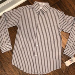 Boy’s Calvin Klein Slim Fit Button-Up